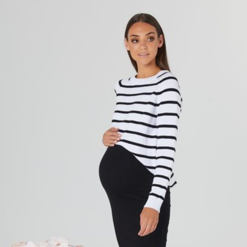 🍂 Legoe Heritage Bateau Sweater Maternity Stripe